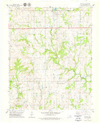 Maramec Oklahoma Historical topographic map, 1:24000 scale, 7.5 X 7.5 Minute, Year 1978