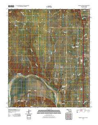 Marietta West Oklahoma Historical topographic map, 1:24000 scale, 7.5 X 7.5 Minute, Year 2010