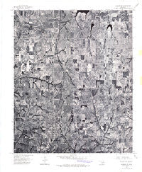 Marlow NW Oklahoma Historical topographic map, 1:24000 scale, 7.5 X 7.5 Minute, Year 1975