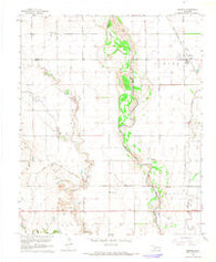 Martha Oklahoma Historical topographic map, 1:24000 scale, 7.5 X 7.5 Minute, Year 1964