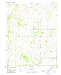 Masham Oklahoma Historical topographic map, 1:24000 scale, 7.5 X 7.5 Minute, Year 1978