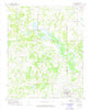 Maud Oklahoma Historical topographic map, 1:24000 scale, 7.5 X 7.5 Minute, Year 1972