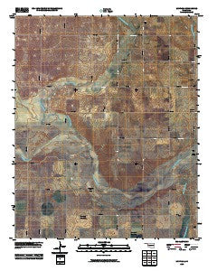 Mayfield Oklahoma Historical topographic map, 1:24000 scale, 7.5 X 7.5 Minute, Year 2010