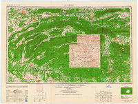 McAlester Oklahoma Historical topographic map, 1:250000 scale, 1 X 2 Degree, Year 1962