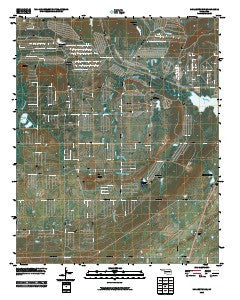 McAlester SW Oklahoma Historical topographic map, 1:24000 scale, 7.5 X 7.5 Minute, Year 2010