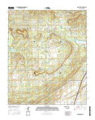 McAlester SW Oklahoma Current topographic map, 1:24000 scale, 7.5 X 7.5 Minute, Year 2016