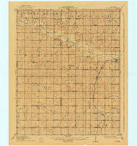 McComb Oklahoma Historical topographic map, 1:62500 scale, 15 X 15 Minute, Year 1910