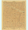 McComb Oklahoma Historical topographic map, 1:62500 scale, 15 X 15 Minute, Year 1910