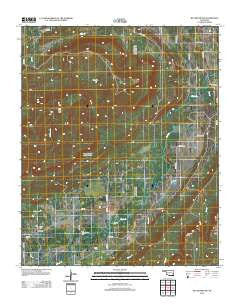 McCurtain SW Oklahoma Historical topographic map, 1:24000 scale, 7.5 X 7.5 Minute, Year 2012