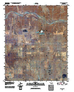 McKnight Oklahoma Historical topographic map, 1:24000 scale, 7.5 X 7.5 Minute, Year 2010