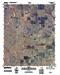 McQueen Oklahoma Historical topographic map, 1:24000 scale, 7.5 X 7.5 Minute, Year 2010