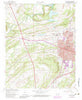 Mc Alester Oklahoma Historical topographic map, 1:24000 scale, 7.5 X 7.5 Minute, Year 1967