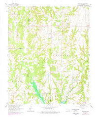 Mc Millan Oklahoma Historical topographic map, 1:24000 scale, 7.5 X 7.5 Minute, Year 1963