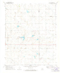 Mc Queen Oklahoma Historical topographic map, 1:24000 scale, 7.5 X 7.5 Minute, Year 1971