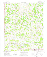 Meeker Oklahoma Historical topographic map, 1:24000 scale, 7.5 X 7.5 Minute, Year 1974