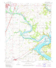 Miami SE Oklahoma Historical topographic map, 1:24000 scale, 7.5 X 7.5 Minute, Year 1961