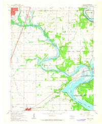 Miami SE Oklahoma Historical topographic map, 1:24000 scale, 7.5 X 7.5 Minute, Year 1961