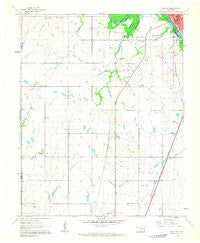 Miami SW Oklahoma Historical topographic map, 1:24000 scale, 7.5 X 7.5 Minute, Year 1961
