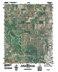 Miami NW Oklahoma Historical topographic map, 1:24000 scale, 7.5 X 7.5 Minute, Year 2010