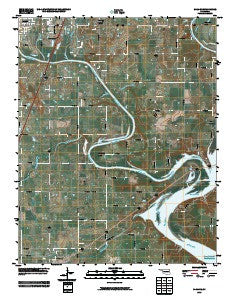 Miami SE Oklahoma Historical topographic map, 1:24000 scale, 7.5 X 7.5 Minute, Year 2010