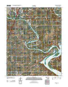 Miami SE Oklahoma Historical topographic map, 1:24000 scale, 7.5 X 7.5 Minute, Year 2012