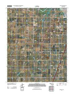 Miami SW Oklahoma Historical topographic map, 1:24000 scale, 7.5 X 7.5 Minute, Year 2012