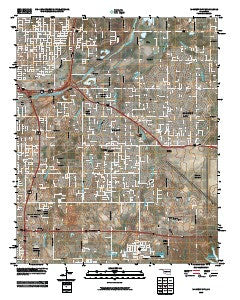 Midwest City Oklahoma Historical topographic map, 1:24000 scale, 7.5 X 7.5 Minute, Year 2010