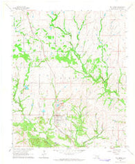 Mill Creek Oklahoma Historical topographic map, 1:24000 scale, 7.5 X 7.5 Minute, Year 1963