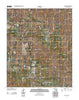 Mill Creek Oklahoma Historical topographic map, 1:24000 scale, 7.5 X 7.5 Minute, Year 2012