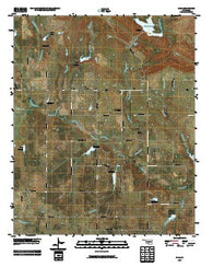 Milo Oklahoma Historical topographic map, 1:24000 scale, 7.5 X 7.5 Minute, Year 2009