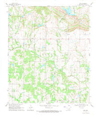 Milo Oklahoma Historical topographic map, 1:24000 scale, 7.5 X 7.5 Minute, Year 1969