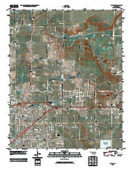 Mingo Oklahoma Historical topographic map, 1:24000 scale, 7.5 X 7.5 Minute, Year 2010