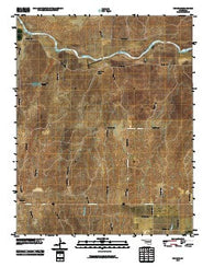 Mocane Oklahoma Historical topographic map, 1:24000 scale, 7.5 X 7.5 Minute, Year 2010