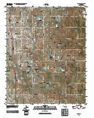 Moore Oklahoma Historical topographic map, 1:24000 scale, 7.5 X 7.5 Minute, Year 2009