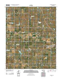 Morrison Oklahoma Historical topographic map, 1:24000 scale, 7.5 X 7.5 Minute, Year 2012