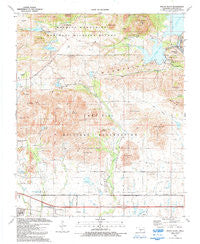 Mount Scott Oklahoma Historical topographic map, 1:24000 scale, 7.5 X 7.5 Minute, Year 1991