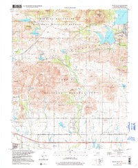 Mount Scott Oklahoma Historical topographic map, 1:24000 scale, 7.5 X 7.5 Minute, Year 1997