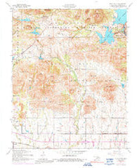 Mount Scott Oklahoma Historical topographic map, 1:24000 scale, 7.5 X 7.5 Minute, Year 1956