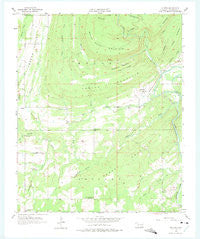 Moyers Oklahoma Historical topographic map, 1:24000 scale, 7.5 X 7.5 Minute, Year 1957