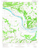Muldrow SW Oklahoma Historical topographic map, 1:24000 scale, 7.5 X 7.5 Minute, Year 1966