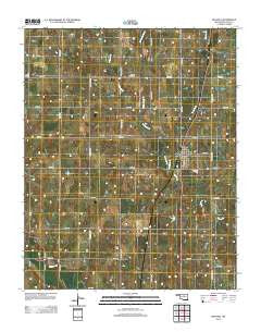 Mulhall Oklahoma Historical topographic map, 1:24000 scale, 7.5 X 7.5 Minute, Year 2012