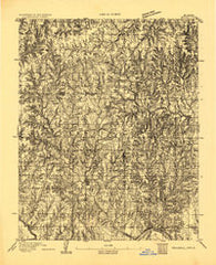 Mulhall Oklahoma Historical topographic map, 1:62500 scale, 15 X 15 Minute, Year 1893