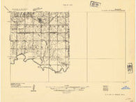 N.W. Part Of Prague Oklahoma Historical topographic map, 1:48000 scale, 15 X 15 Minute, Year 1906