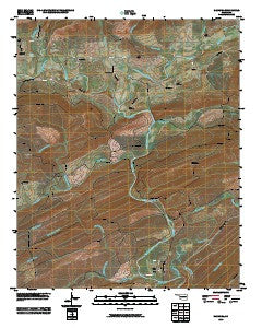 Nashoba Oklahoma Historical topographic map, 1:24000 scale, 7.5 X 7.5 Minute, Year 2010