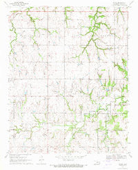 Navina Oklahoma Historical topographic map, 1:24000 scale, 7.5 X 7.5 Minute, Year 1970
