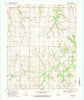 Navina Oklahoma Historical topographic map, 1:24000 scale, 7.5 X 7.5 Minute, Year 1970