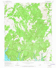 New Prue Oklahoma Historical topographic map, 1:24000 scale, 7.5 X 7.5 Minute, Year 1966