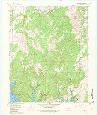 New Prue Oklahoma Historical topographic map, 1:24000 scale, 7.5 X 7.5 Minute, Year 1966