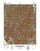 New Prue Oklahoma Historical topographic map, 1:24000 scale, 7.5 X 7.5 Minute, Year 2012