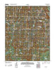 Newby Oklahoma Historical topographic map, 1:24000 scale, 7.5 X 7.5 Minute, Year 2012